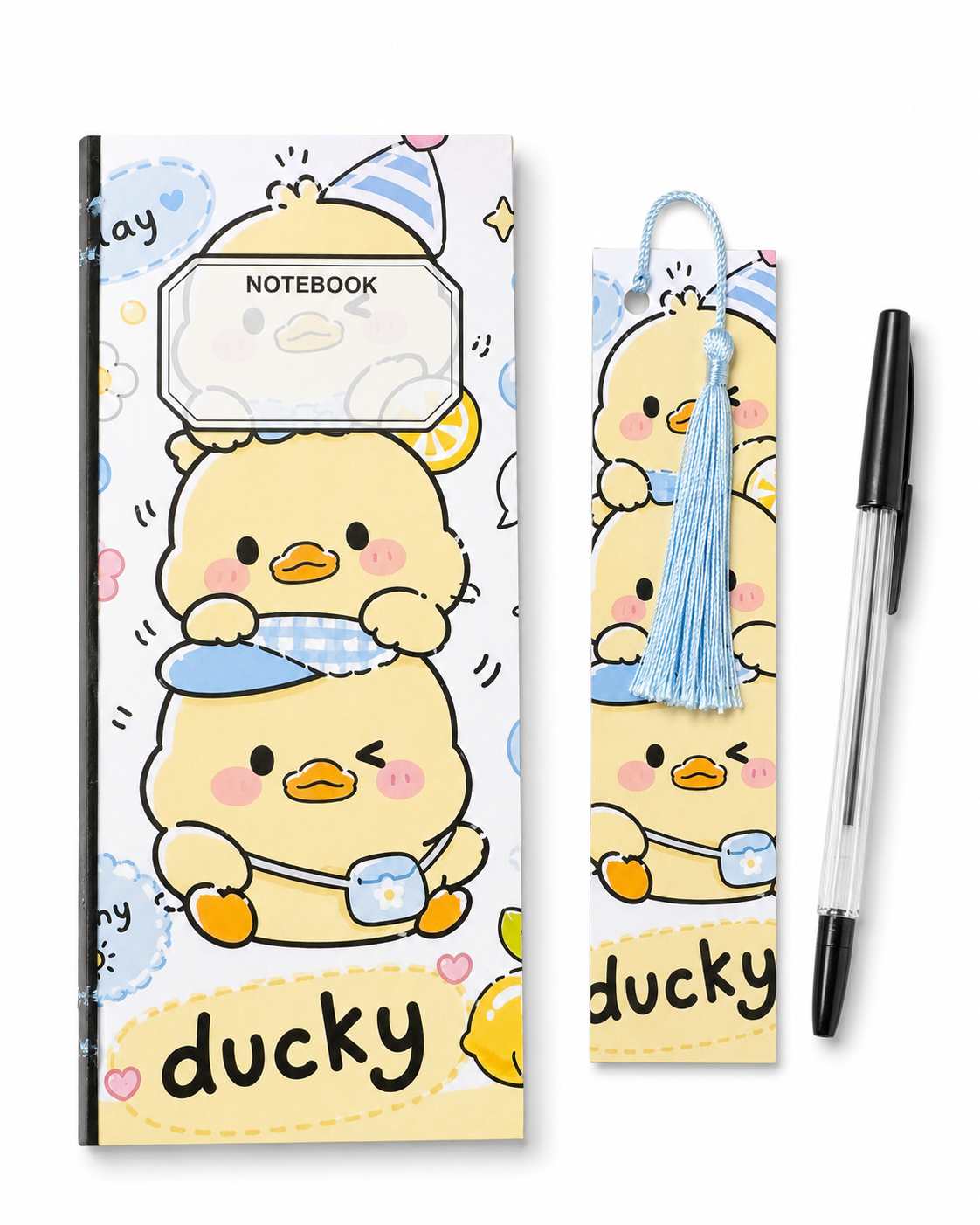Ducky Slimbook & Bookmark Set