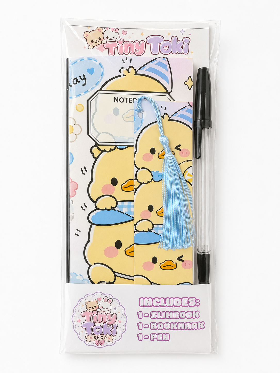Ducky Slimbook & Bookmark Set