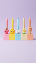 Sun Pop Character Gel Pen Set